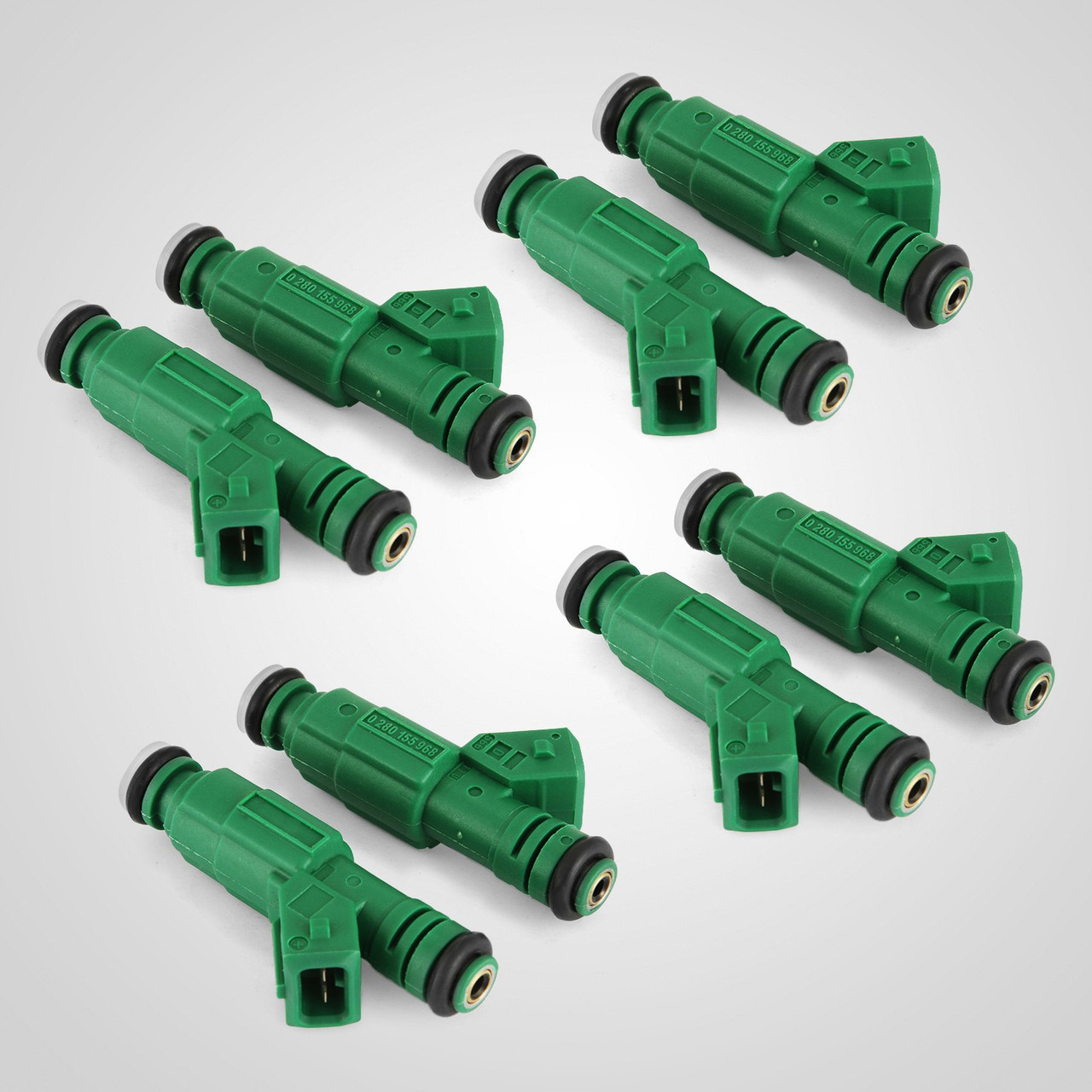 Set of 8 Fuel Injector 42lb EV1 For Chevrolet Pontiac Ford TBI LT1 LS1 LS6 440cc 0280155968