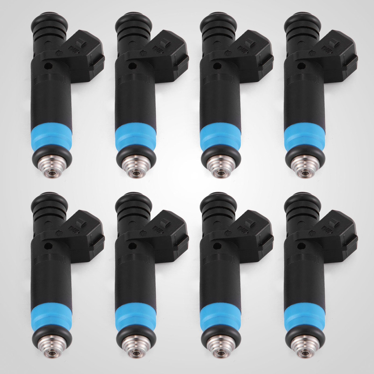 New 80 LB High Impedance Fuel Injectors EV1 Set (8) For Ford GM V8 LT1 LS1 LS6 835CC 110324 FI114992