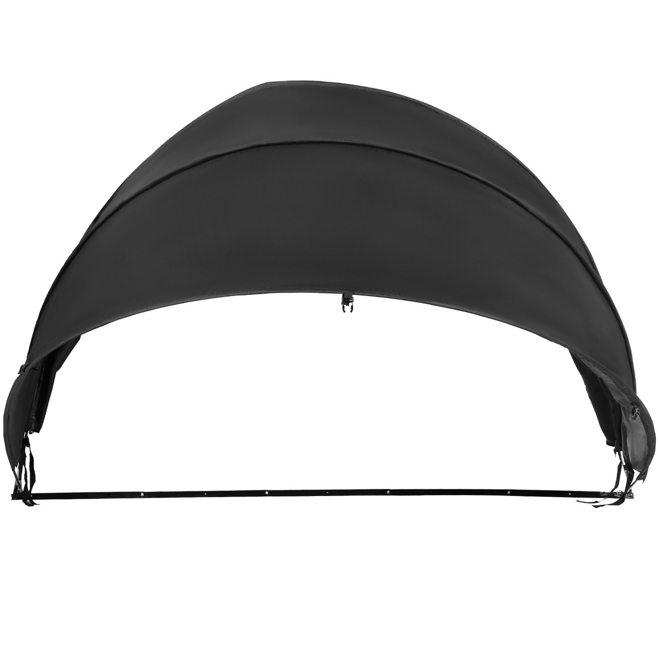 Waterproof Motorcycle Cover, Motorcycle Shelter, Heavy Duty Motorcycle Shelter Shed, 600D Oxford Material Motorbike Shed Anti-UV, Black Shelter Storage Garage Tent Dome Shape with Carry Bag