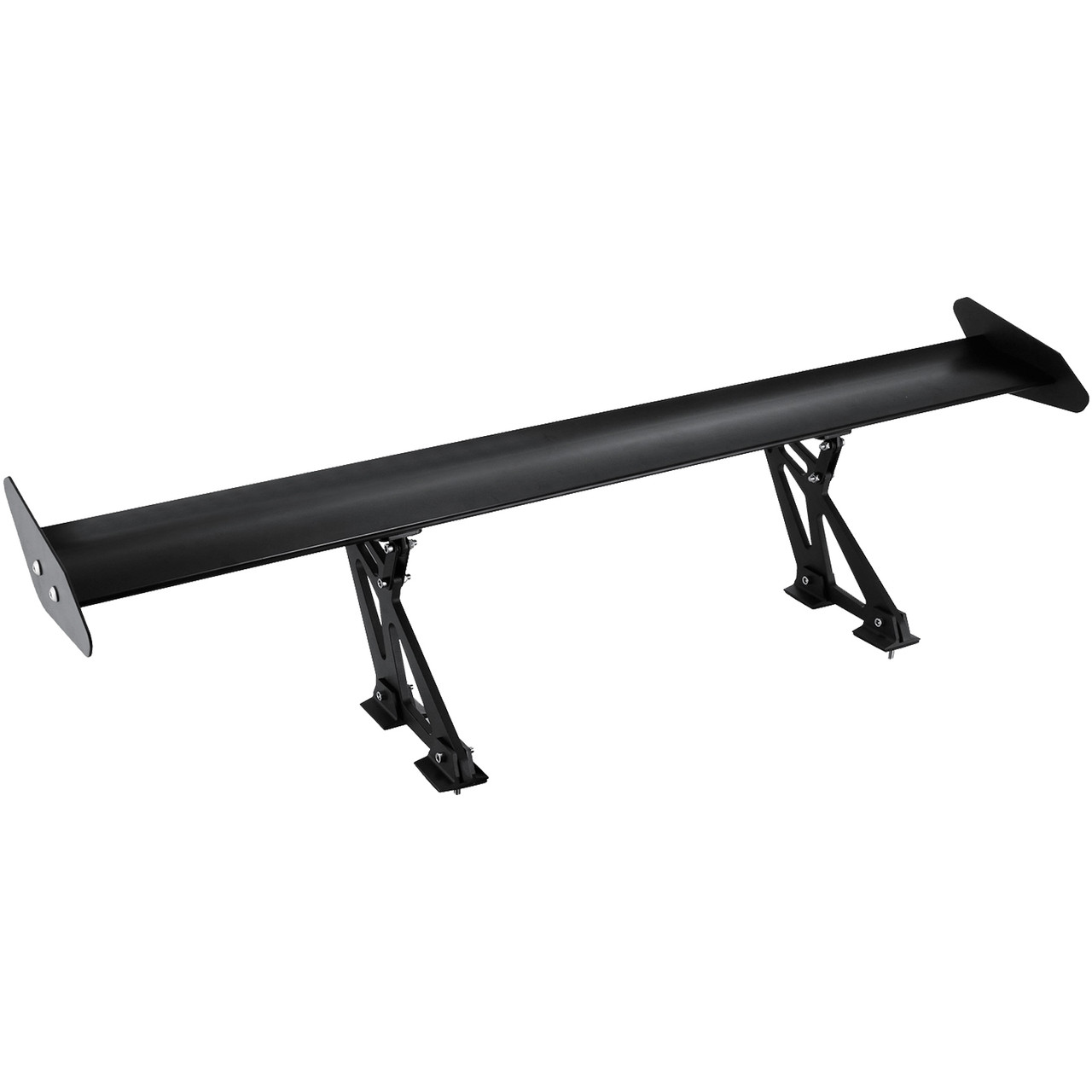 GT Wing 43.3Inch Universal Aliminum GT Wing Spoiler Single Deck Spoiler Wing Universal Wing For Car, Vehicle, Black