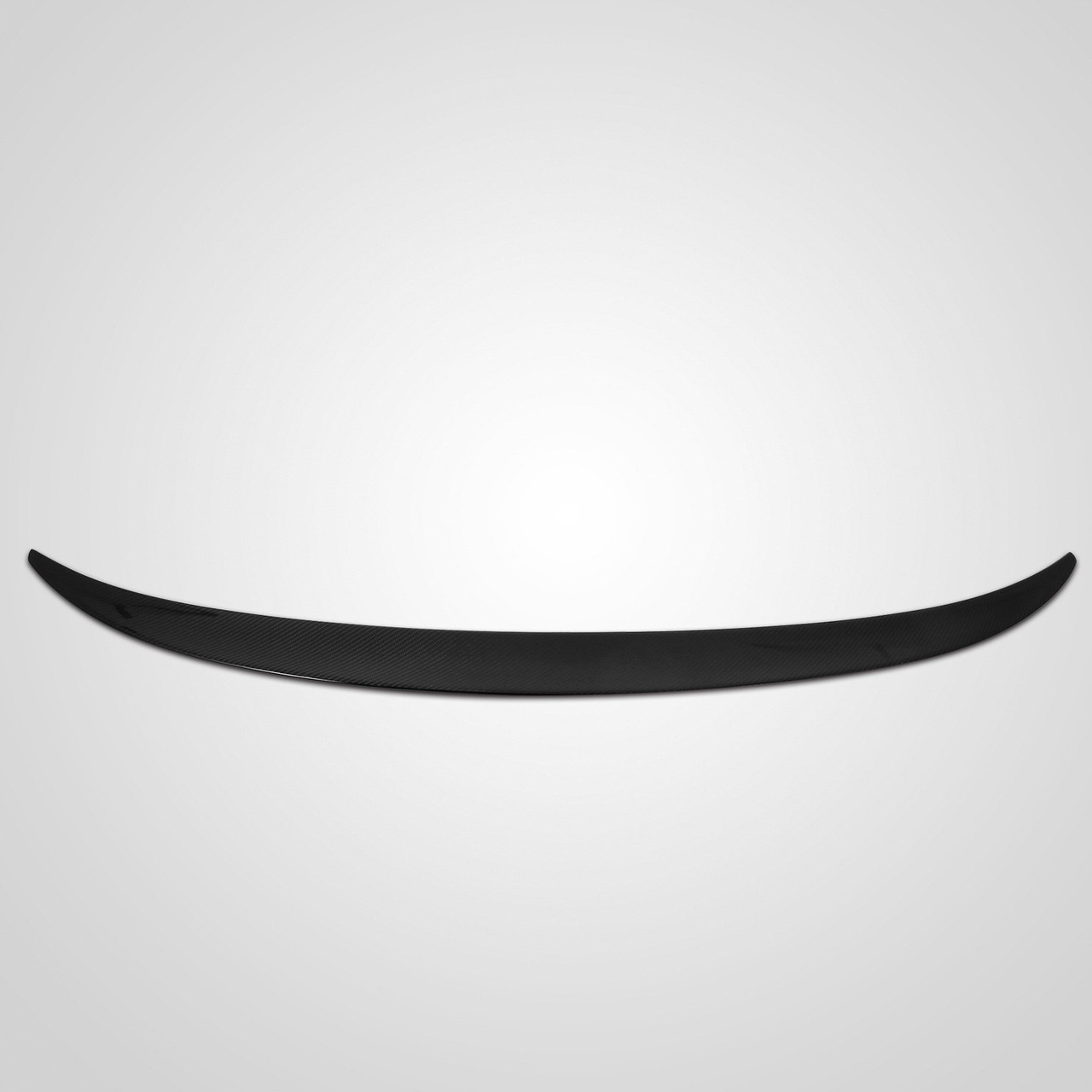 For 07-13 E82 1 Series 2dr Coupe P Style Carbon Fiber Rear Trunk Wing Spoiler