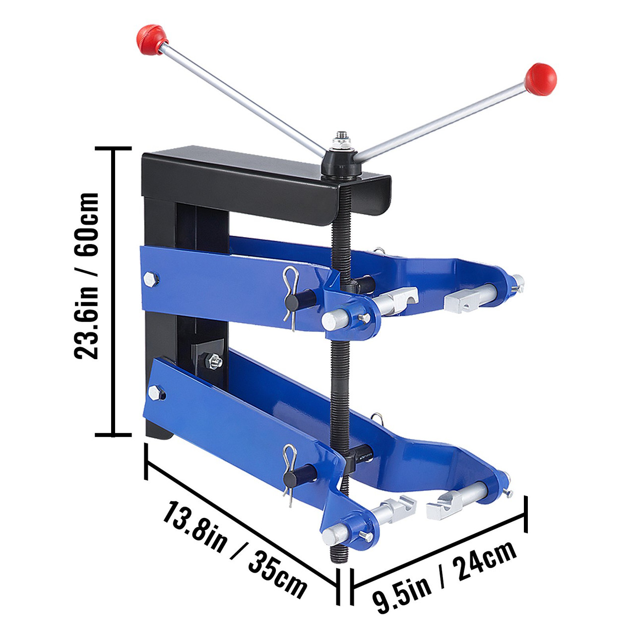 Strut Compressor 45# Steel Spring Compressor, Universal Fit Heavy Duty Strut Spring Compressor, Thick Compression Arms Spring Compressor Tool, Auto Equipment Tool for Car Repairing