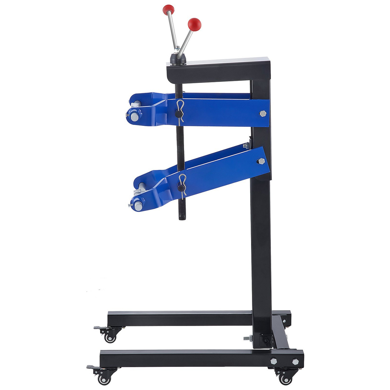 Strut Compressor 45# Steel Spring Compressor, Universal Fit Heavy Duty Strut Spring Compressor, Thick Compression Arms Spring Compressor Tool with Stand Auto Equipment Tool for Car Repairing