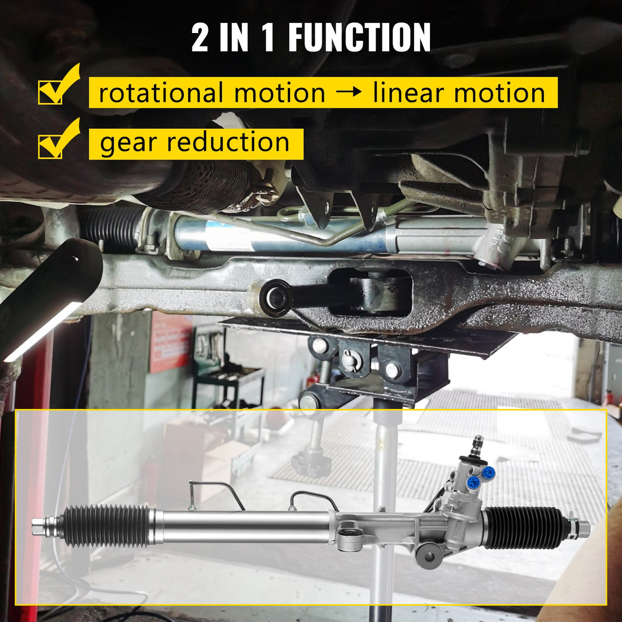 Brand NEW Toyota Tacoma Steering Rack and Pinion 4WD 1995-2004 2WD 1998-2004