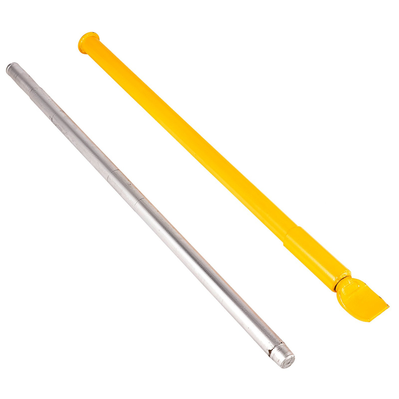 Tire Slide Hammer Cast-Steel Bead Breaker Slide Hammer 1.5-Inch Diameter Tire Bead Breaker Slide Hammer 50-Inch Length Tire Breaker Bar Yellow, Heavy Duty Bead Breaker, for Car Truck Trailer