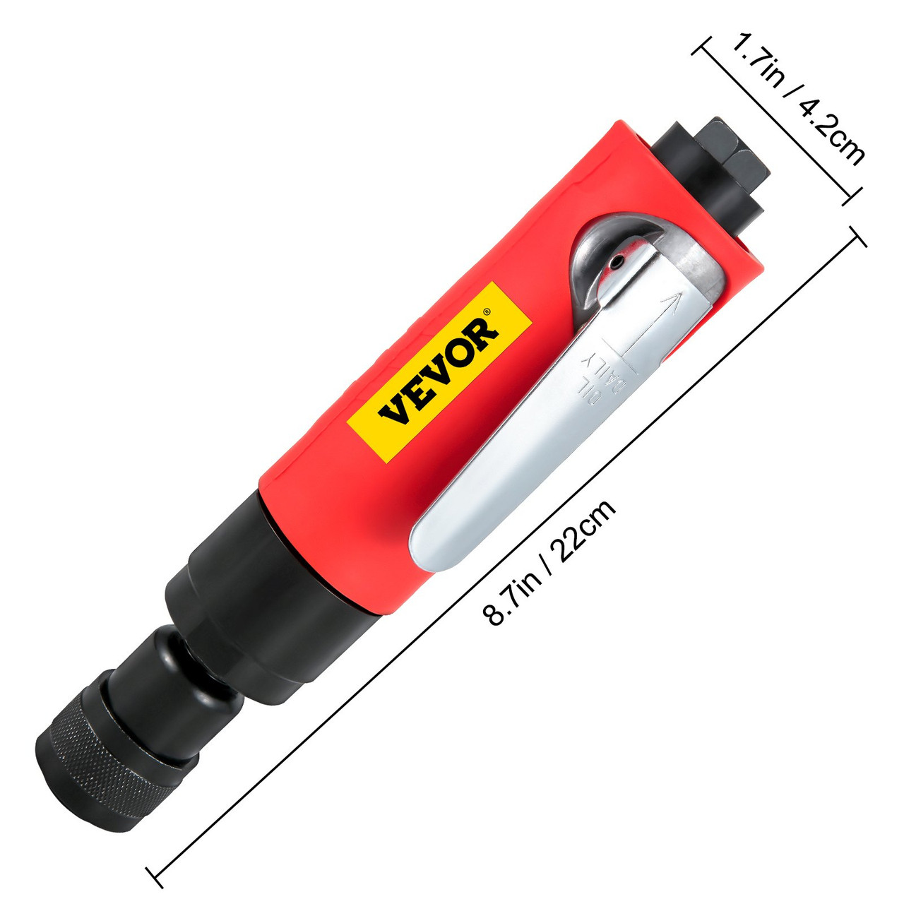 Air Tire Buffer, 2500rpm Low Speed Tire Buffer, 35 mm Pneumatic