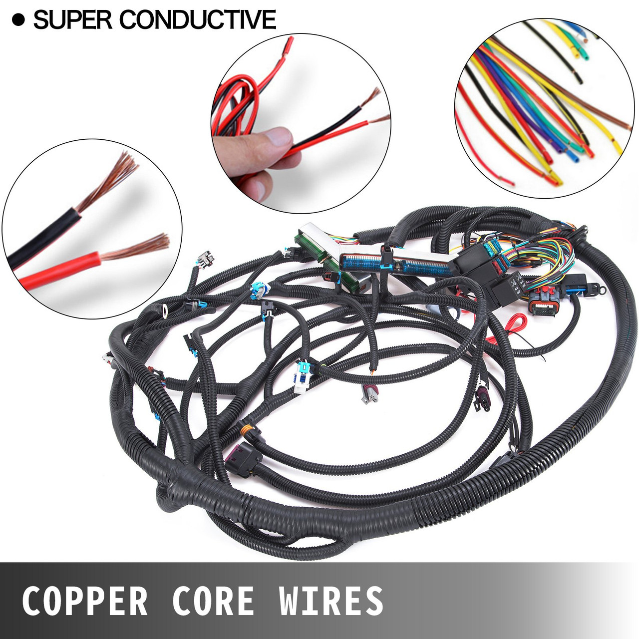 03-07 Vortec PSI Standalone Wiring Harness W/4L60E Drive By Wire DBW 4.8 5.3 6.0