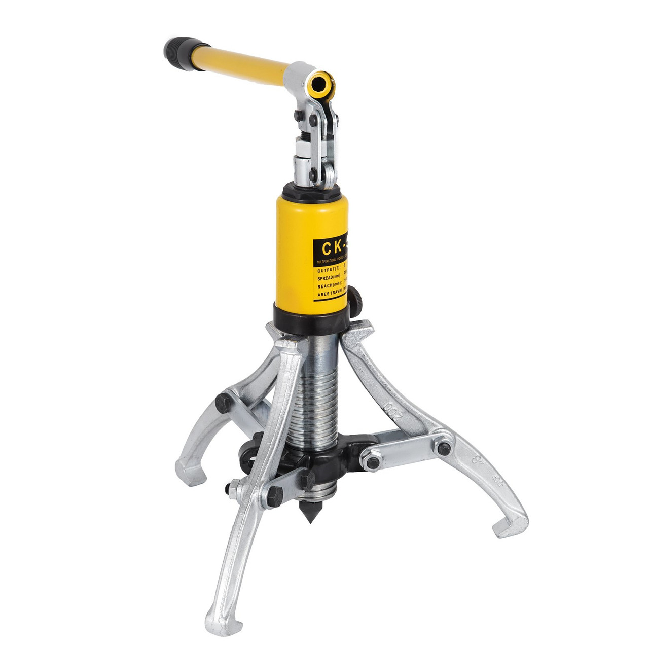 5T Hydraulic Bearing Gear Puller Wheel Hub Puller Separator Garage Tool 3-Jaws