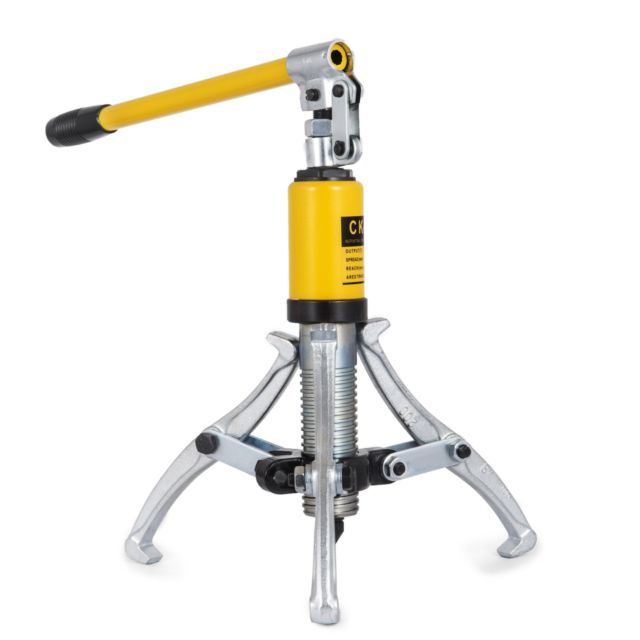 5T Hydraulic Bearing Gear Puller Wheel Hub Puller Separator Garage Tool 3-Jaws