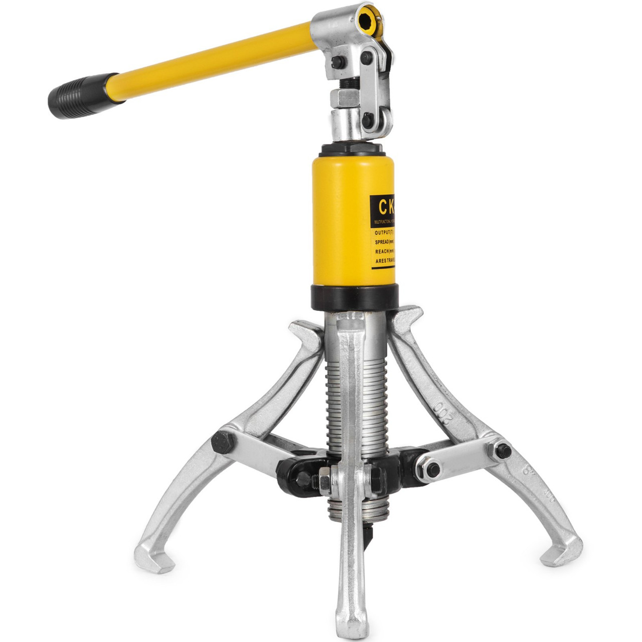 5T Hydraulic Bearing Gear Puller Wheel Hub Puller Separator Garage Tool 3-Jaws