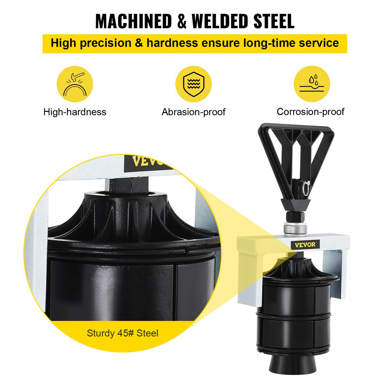 Cylinder Liner Remover for Detroit 60 series 12.7L, 14L EGR and MTU S2000