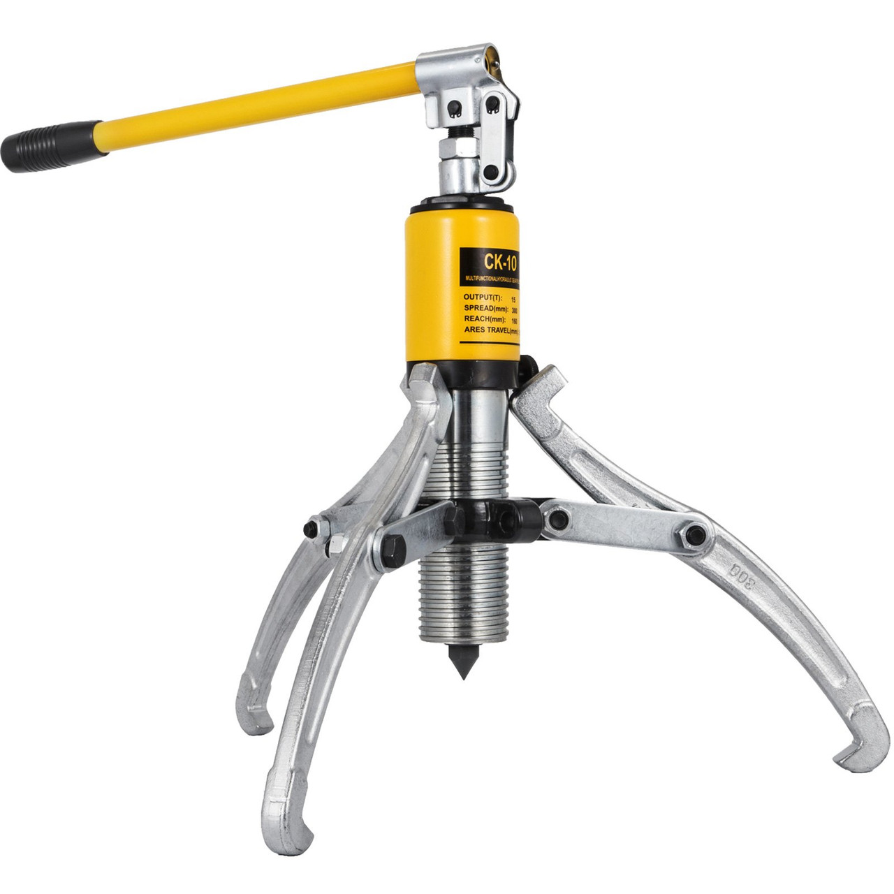 10 Ton Hydraulic Puller, 2/3 Jaw 10" Gear Flywheel Pulley Bearing Puller