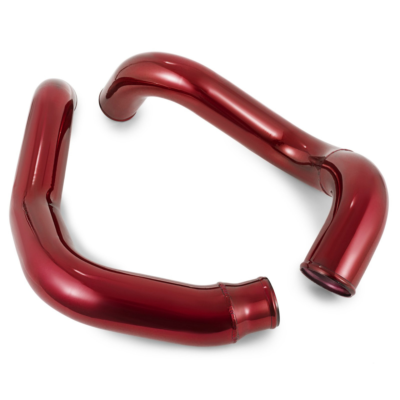 Red Turbo Intercooler Pipe Boot Kit CAC Tubes for 03-07 Ford 6.0L Powerstroke