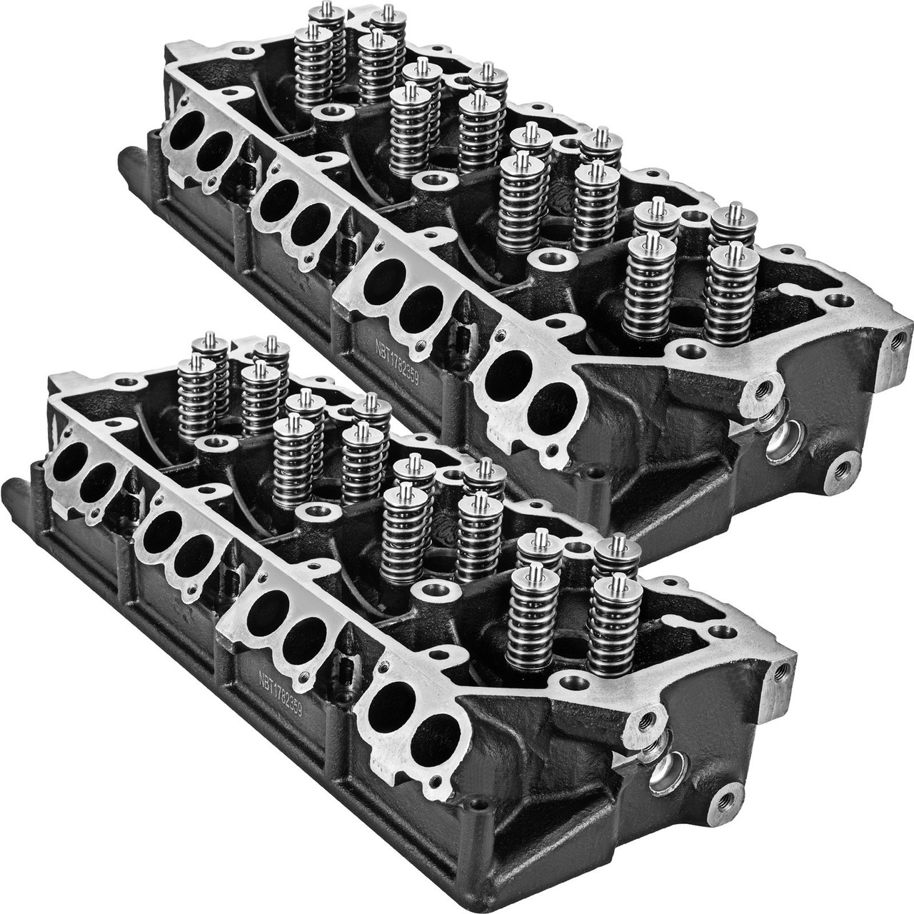 2 X Cylinder Head 18mm For Ford F-250 F-350 F-450 F550 6.0l Powerstroke Diesel