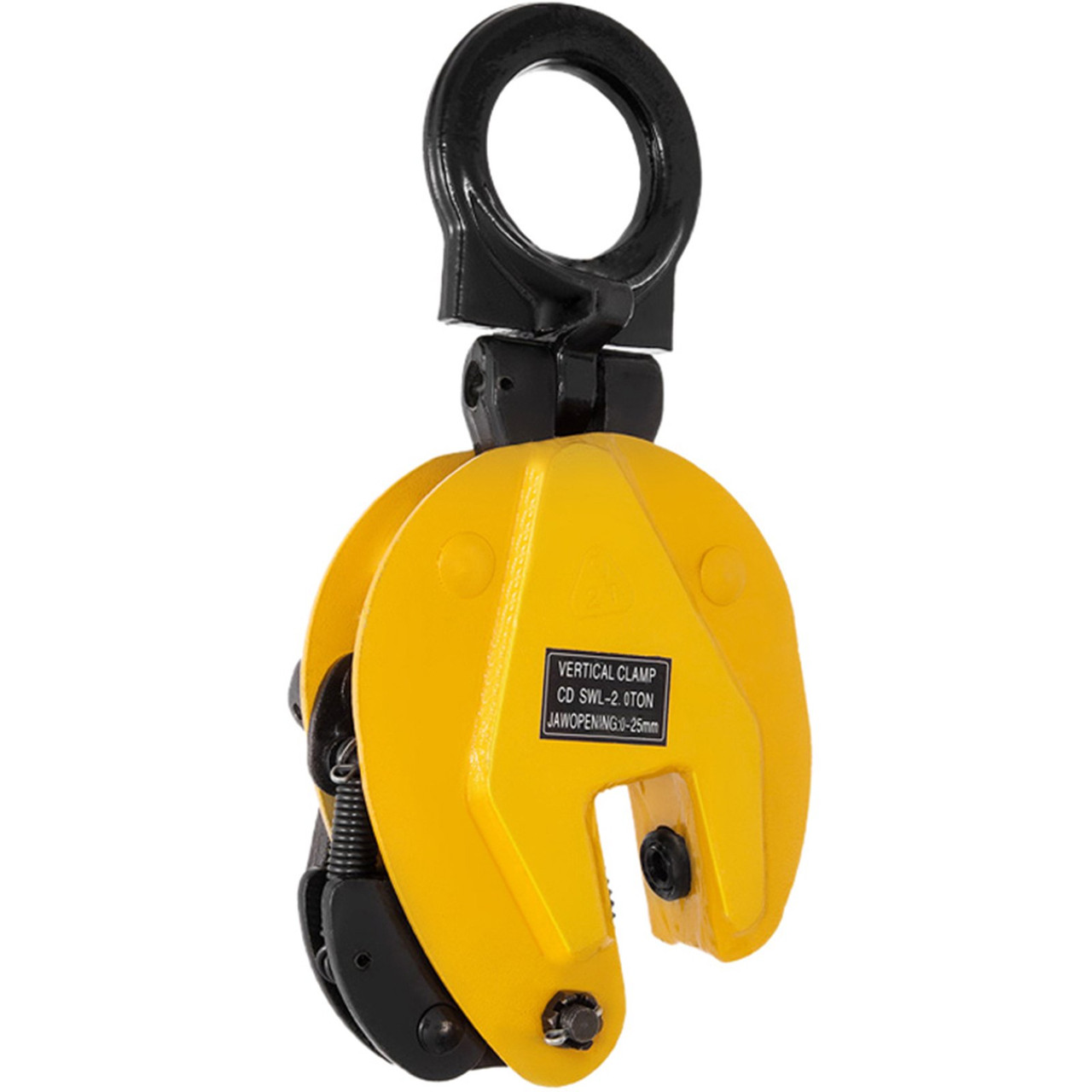 4400lbs Industrial Vertical Plate Lifting Clamp Lift 0-1inch Opening Heavy Duty