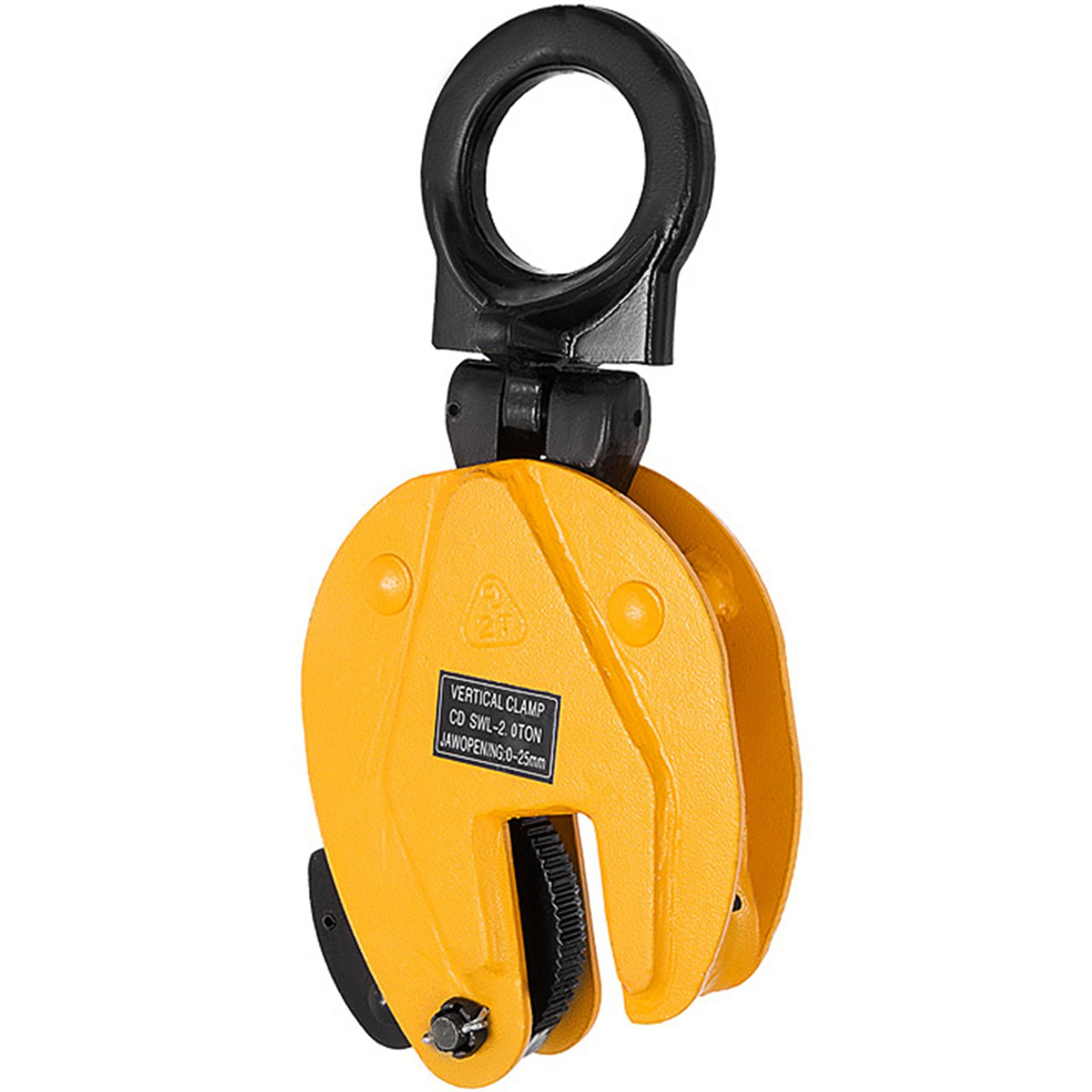 4400lbs Industrial Vertical Plate Lifting Clamp Lift 0-1inch Opening Heavy Duty