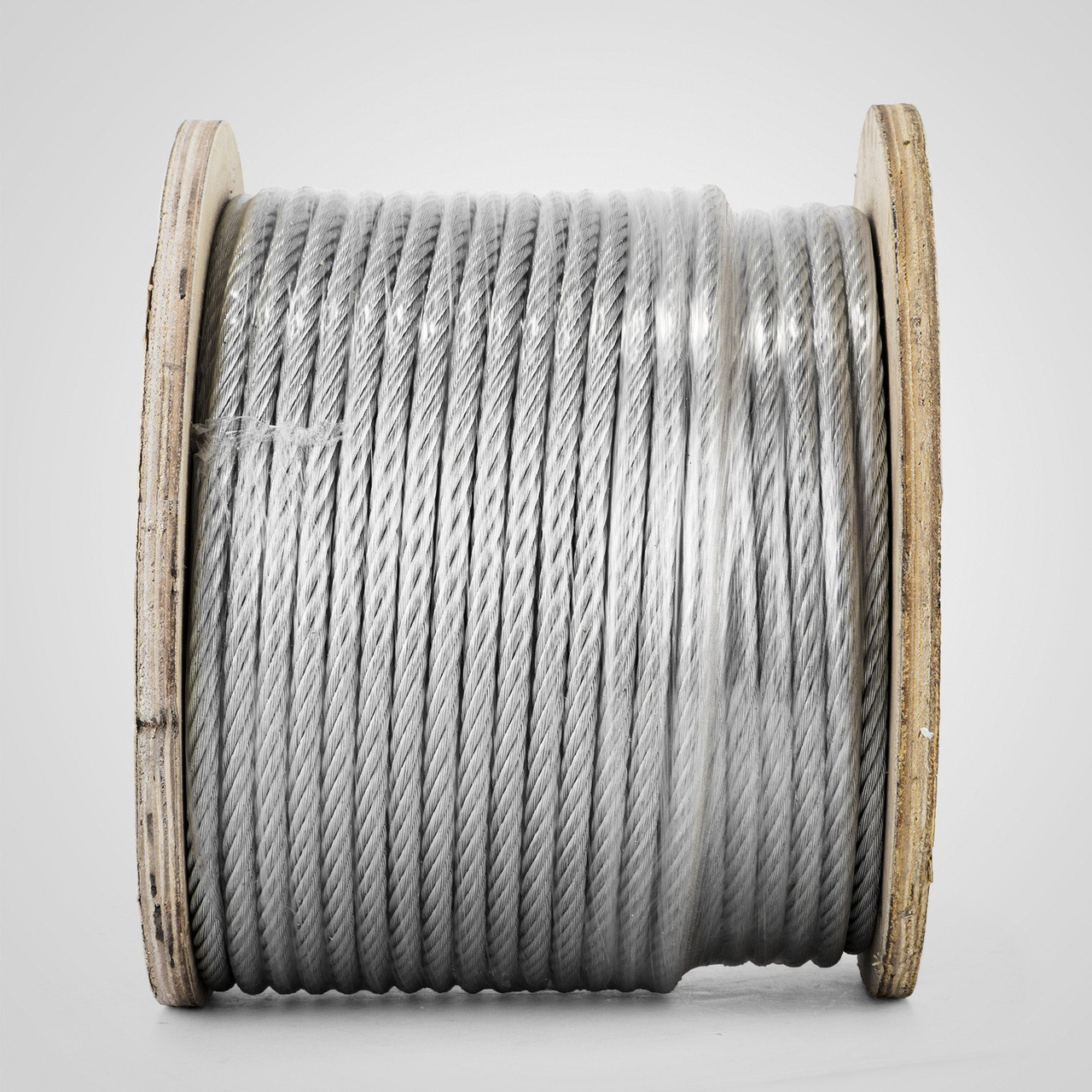 3/8" 7x19 GALVANIZED AIRCRAFT STEEL CABLE WIRE ROPE 250 FEET