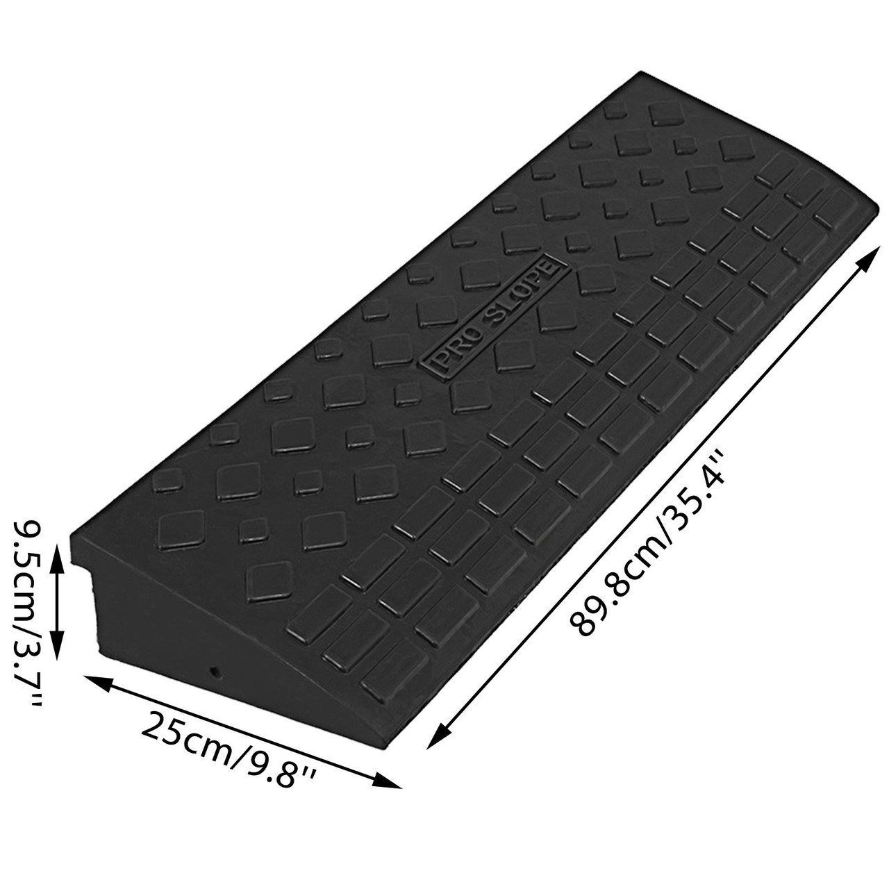 Rubber Loading Dock Rubber Curb Ramp 5 Ton Car Ramp