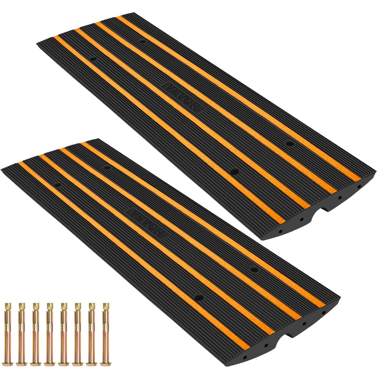 Curbside Driveway Ramp Driveway Curb Ramp Car Threshold Bridge Tack(2pack)