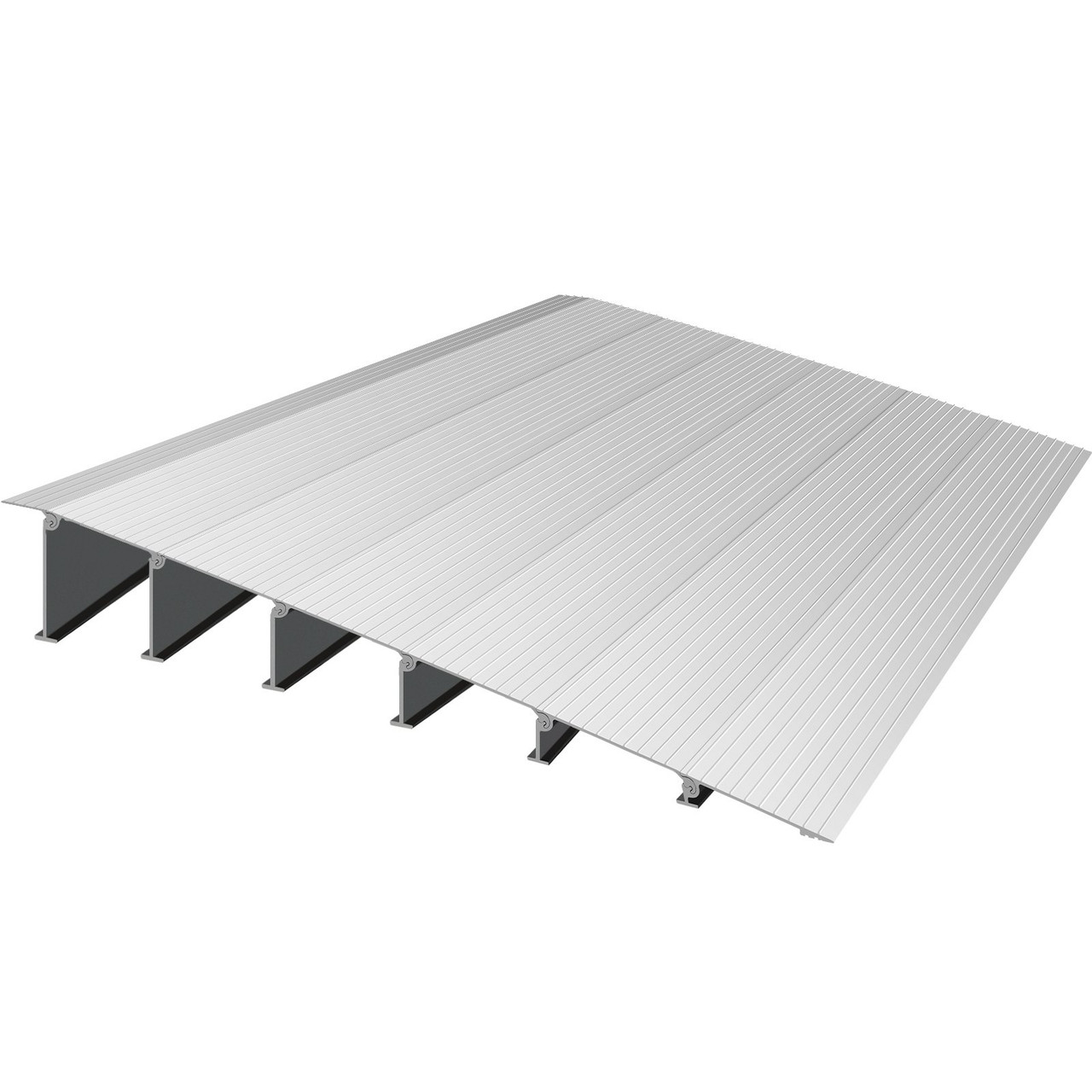 Transition Entry Ramp Modular Threshold Ramp Aluminum 6" Rise Rated 800lbs