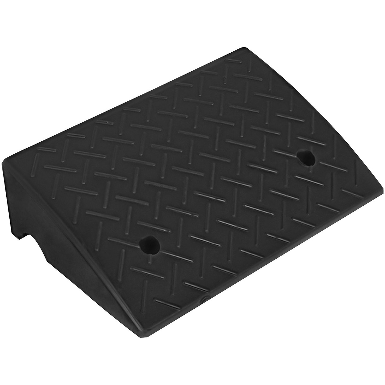 Heavy Duty Rubber Curb Ramp for Material Handling Transport Dolly
