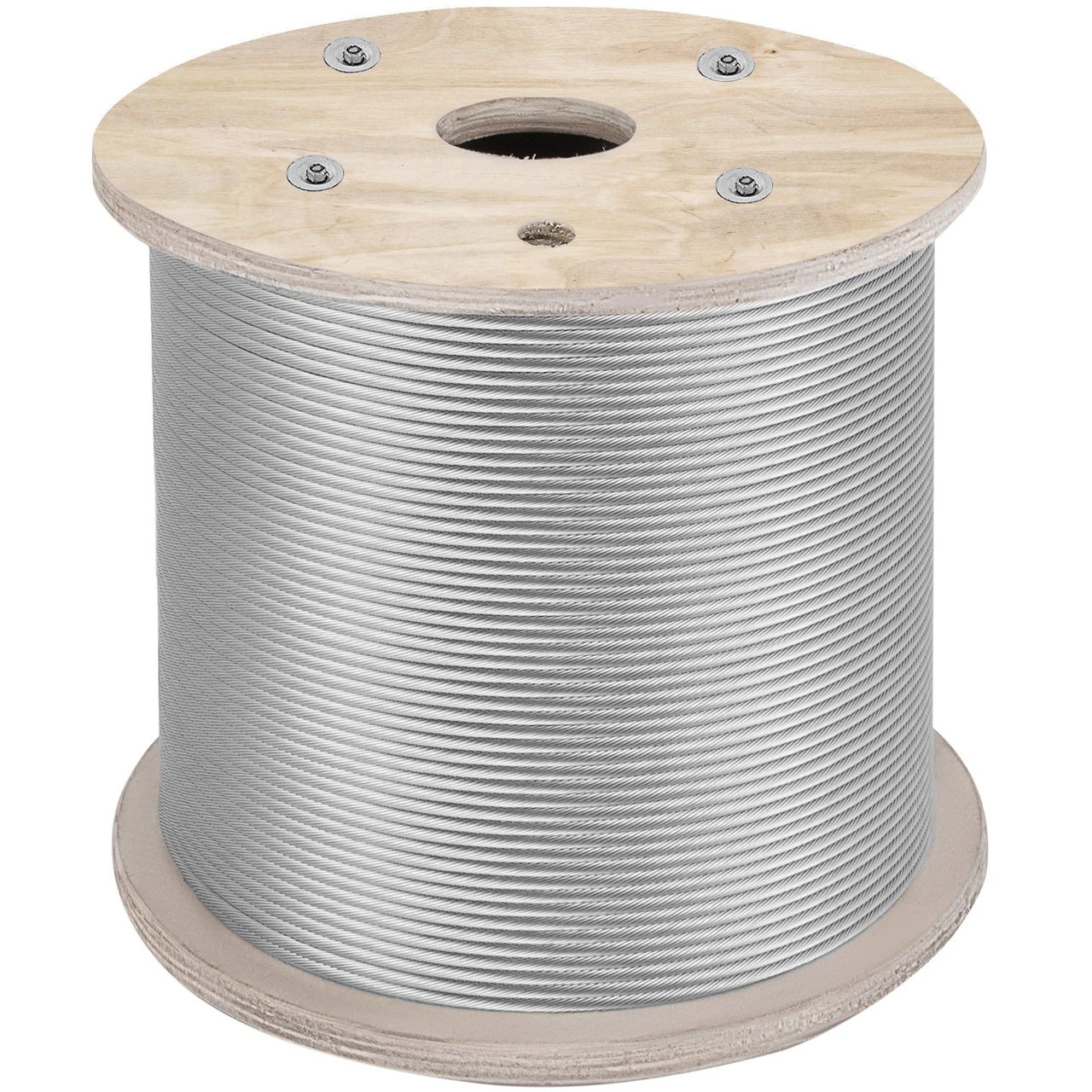 T316 1x19 Stainless Steel Cable 1/8" Cable Rail Wire Rope Aircraft Cable 500FT
