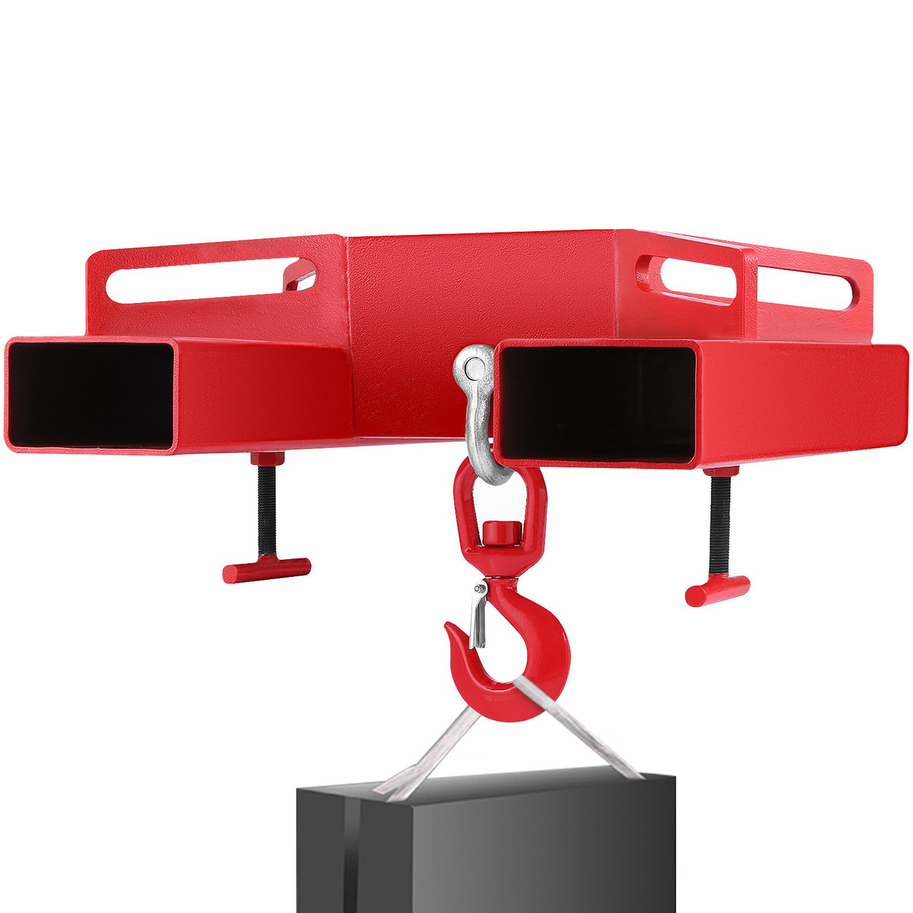 3t Forklift Lifting Hook 6600lbs Heavy Duty Telescopic Handler Loader