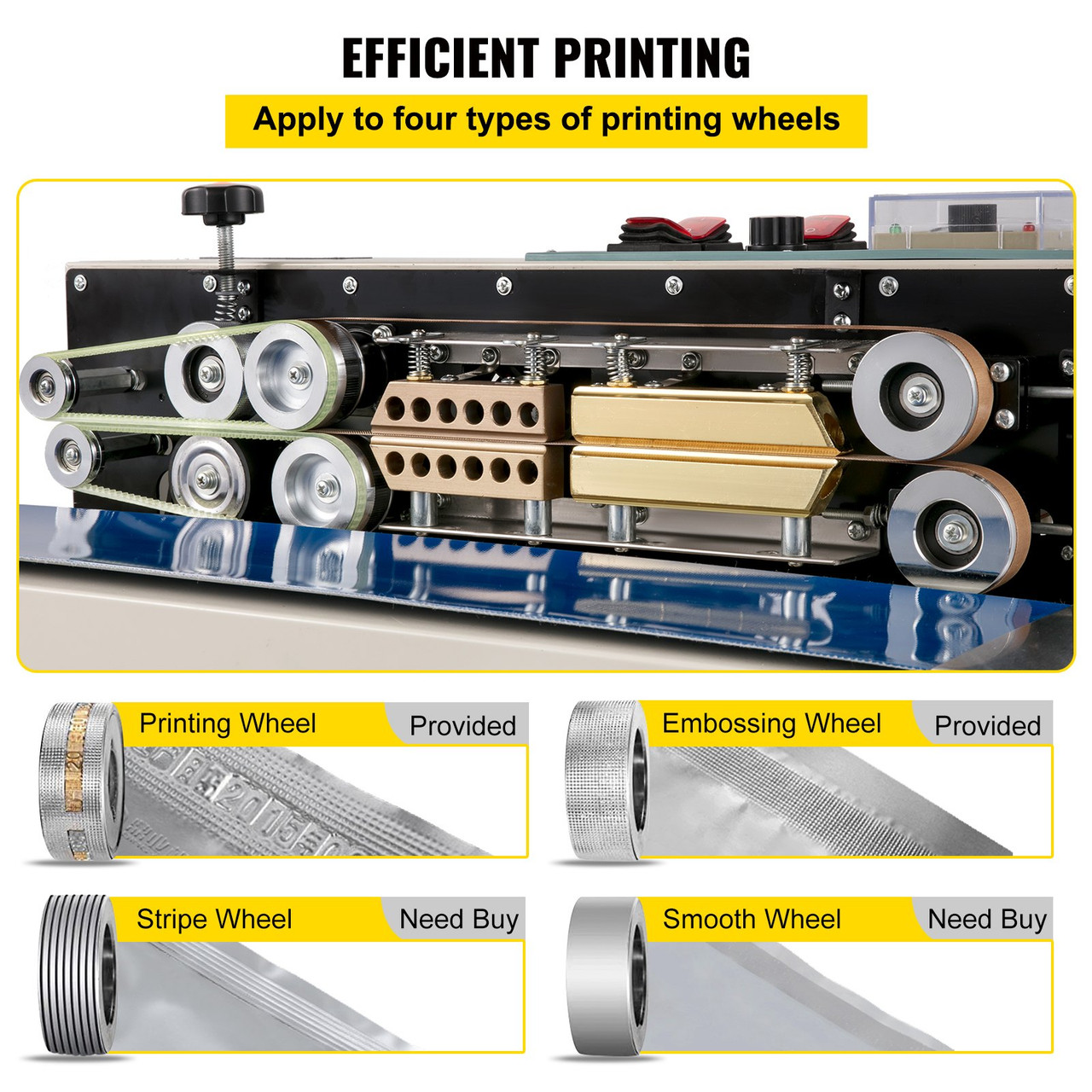 Continuous Bag Band Sealing Machine FR900K Band Sealer Machine