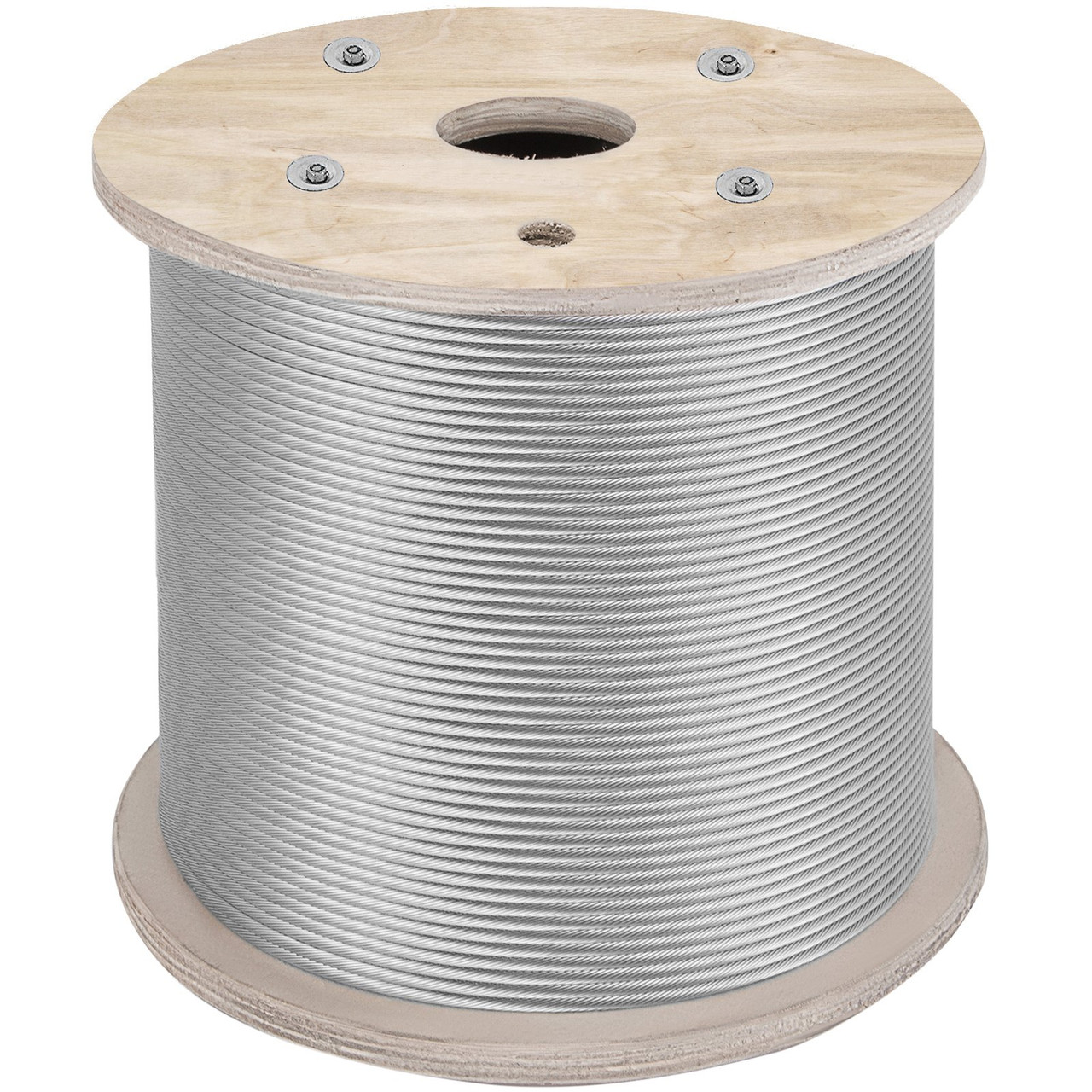 T304 Stainless Steel Cable Wire Rope,1/4",7x19,200ft Fishery Aircraft Strand