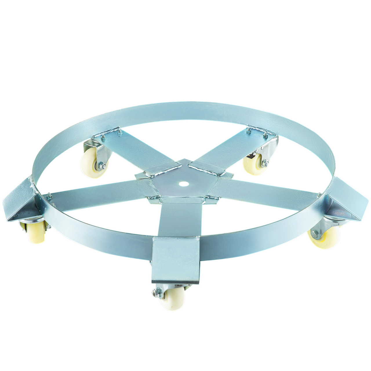 Drum Dolly 55gallon 5 Swivel Casters Heavy Duty Steel