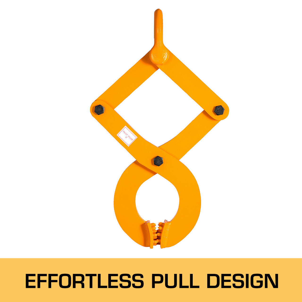 Steel Single Scissor Pallet Puller Clamp 1 Ton lb Capacity Pallet Grabber