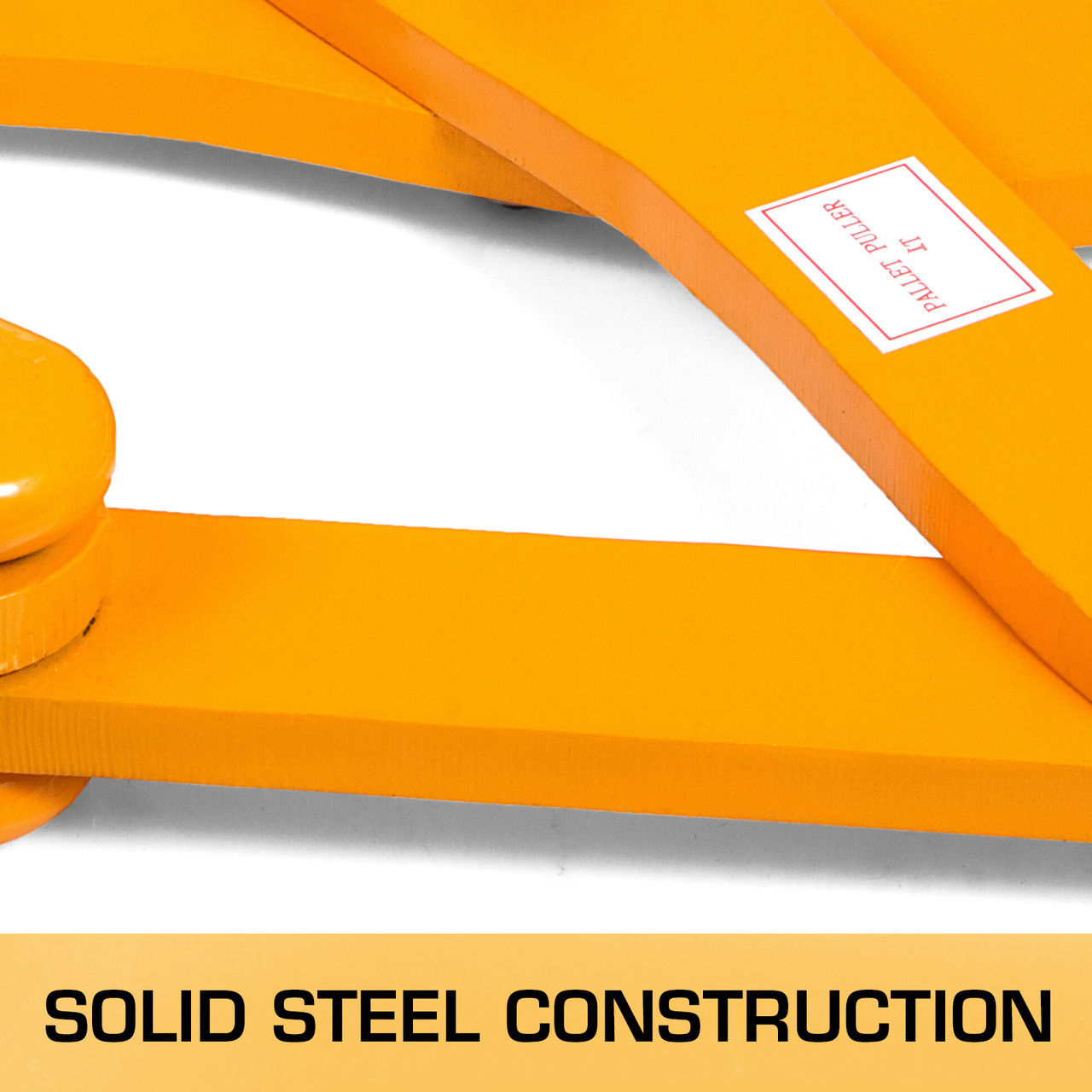 Steel Single Scissor Pallet Puller Clamp 1 Ton lb Capacity Pallet Grabber