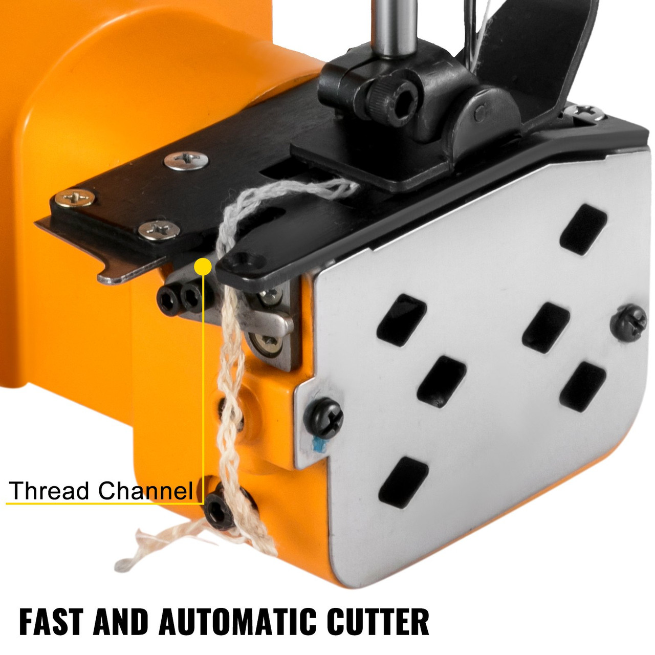 Portable Bag Closer Sewing Machine Electric Bag Closing Sewing Sealing Stitching Machine 220V Portable Bag Closer Sewing Machine for Express Bag Woven Bag Burlap Bag Blanket Leather Paper Bag