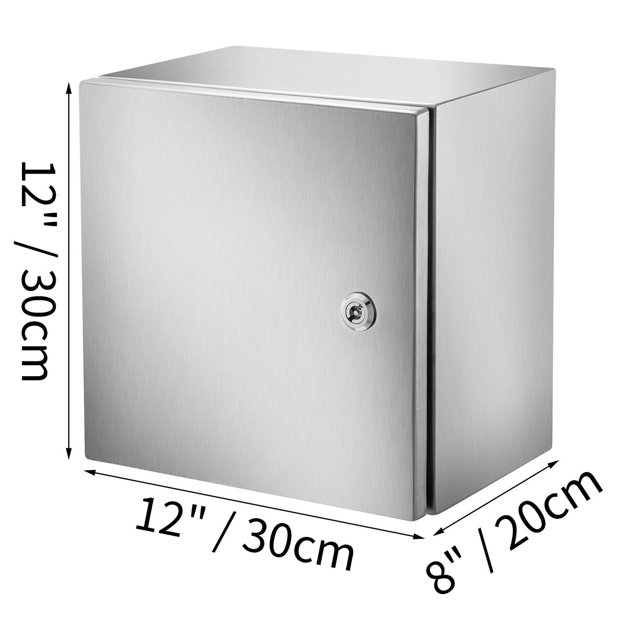 Steel Electrical Box Electrical Enclosure Box 12x12x8" Stainless Steel Box