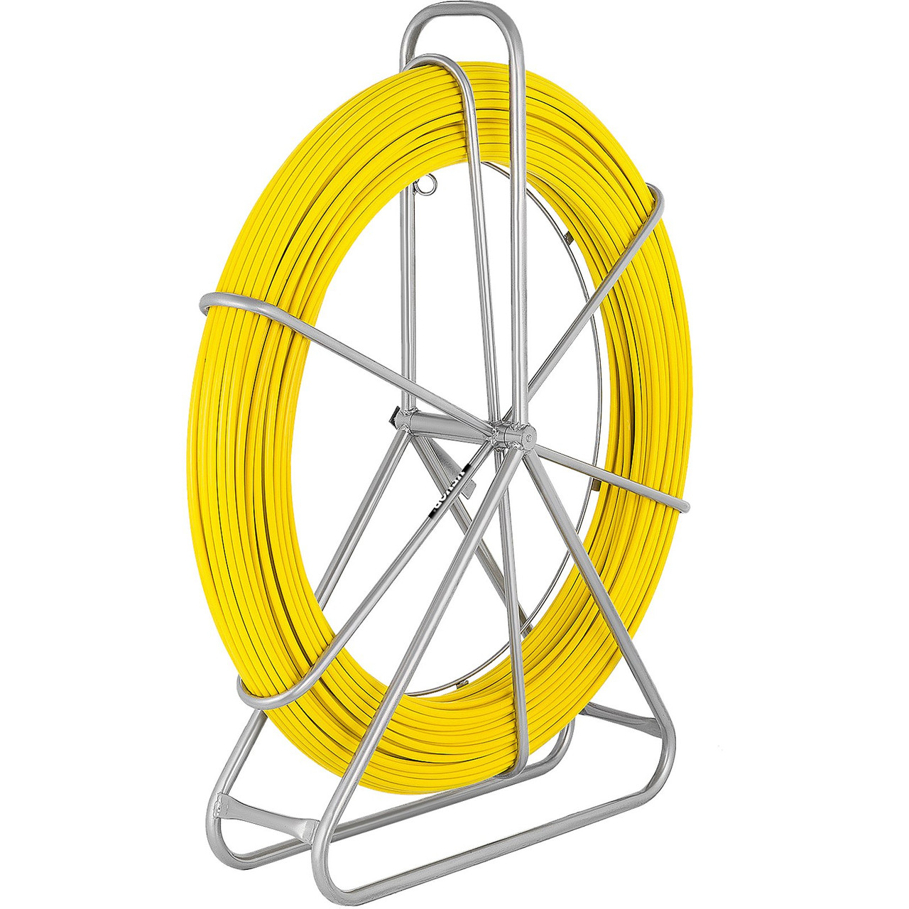Fish Tape Fiberglass 6mm 656ft Reel Wire Cable Running Rod Fishtape Puller