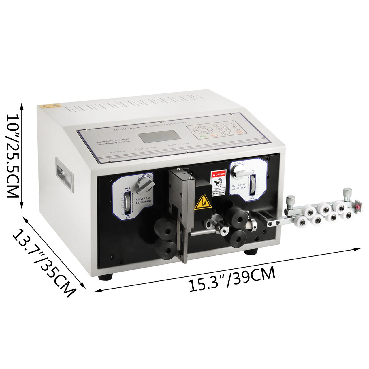 110V Automatic Computer Wire Peeling Stripping Cutting Machine 0.1-8 mmÃ½
