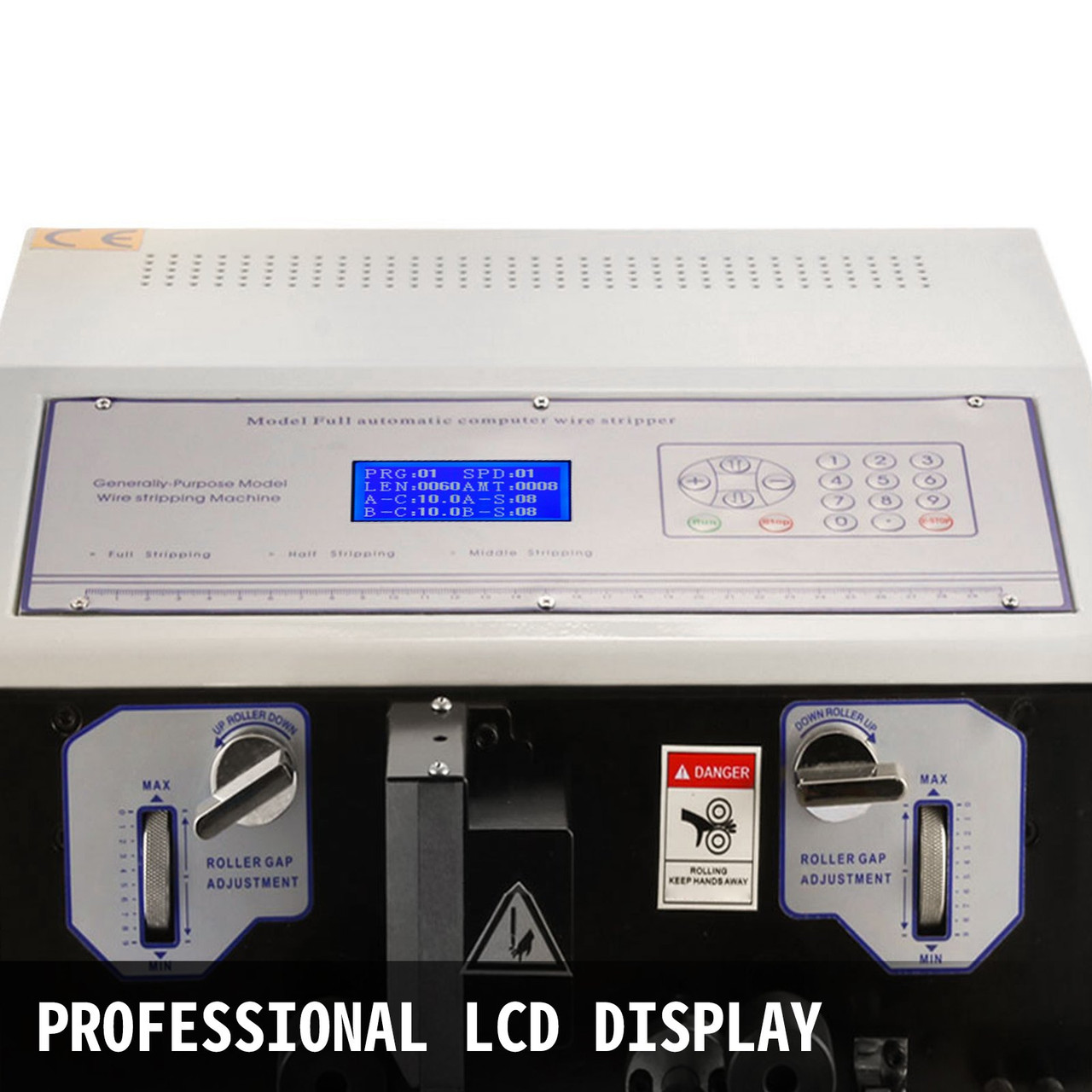 110V Automatic Computer Wire Peeling Stripping Cutting Machine 0.1-8 mmÃ½