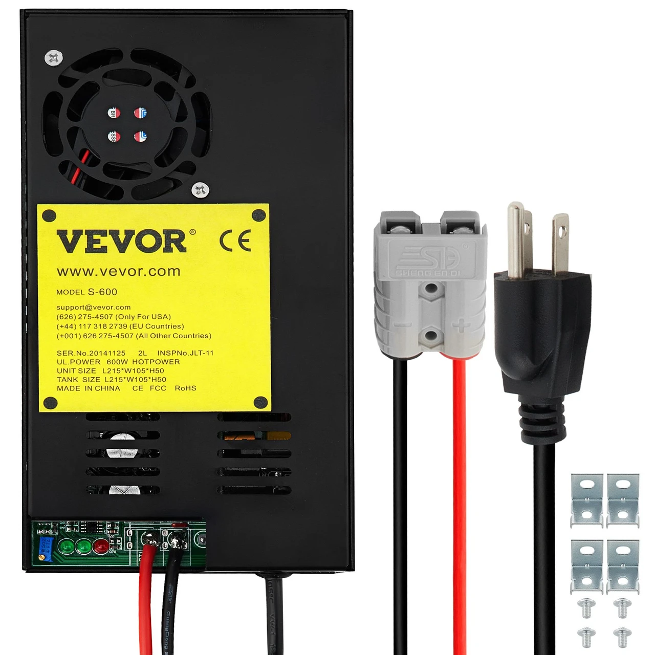 RV Power Converter Battery Charger 110 V AC to 12 V DC 35 AMP RV Converter