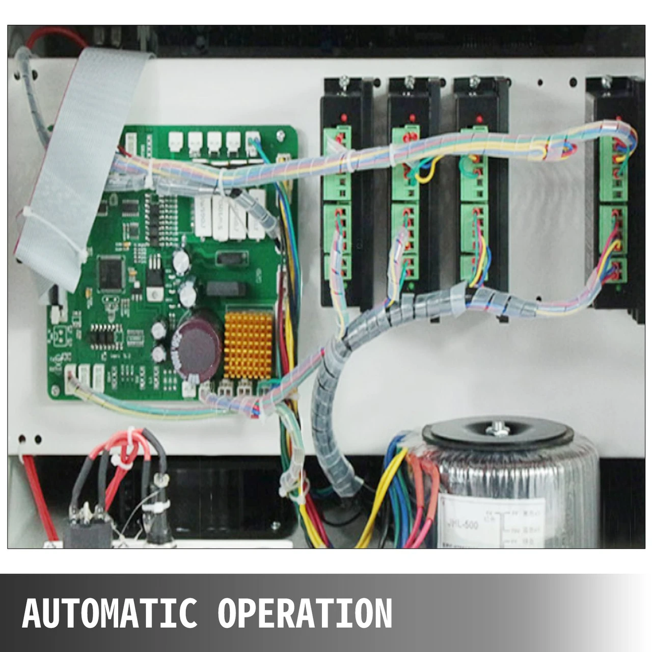 SWT508-JE Automatic Wire Stripper Machine 0.1-8 mmy, Computer Sheathed Wire Cutting and Stripping Machine Hard Tungsten Steel Blade, Wire Stripping Machine Four Wheel Drive