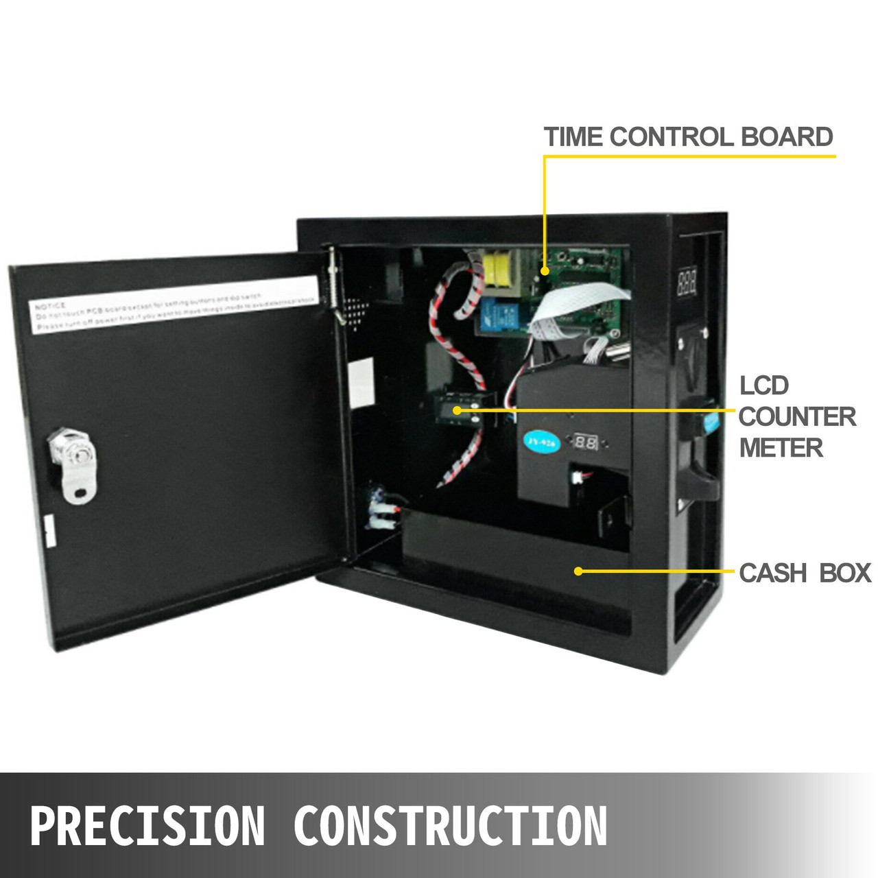 Coin Operated Timer Control Power Supply Box To Control Electronicl Device 110v