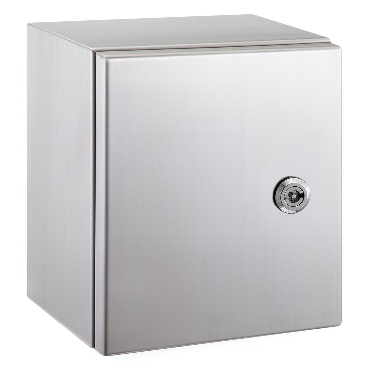 Outdoor Weatherproof Box 16 x 16 x 8 inches 304SS NEMA4X Wall Mounted Enclosure Suitable for Storage