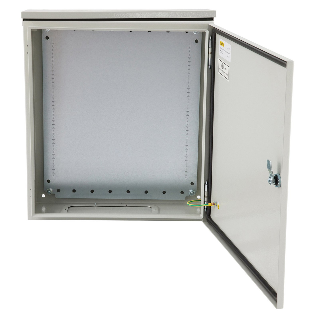 Electrical Steel Enclosure Box NEMA 4 Outdoor Enclosure 20 x 16 x 6'' UL