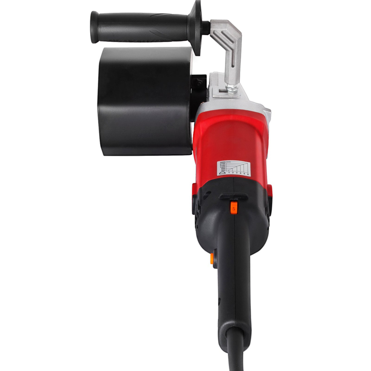 1200W Burnishing Polishing Machine 500-3000 RPM Handle Polishing Machine 110V Wheel Polisher Sander Wire Drawing Machine with 4 Wheels (1200w with 4 wheels)