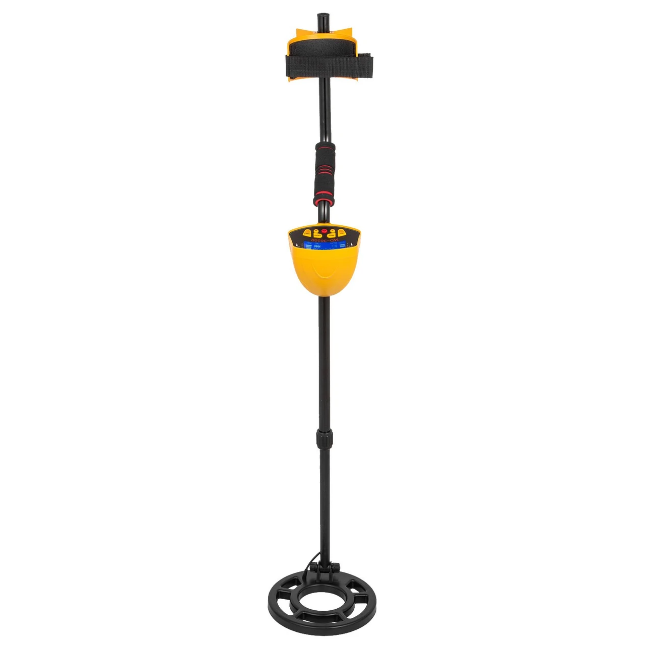 Metal Detector Waterproof Disc Metal detectors Underwater Underground high Accuracy LCD Display Metal Detector for Adults and Children Headphone Automatic Detector (Yellow 3010)