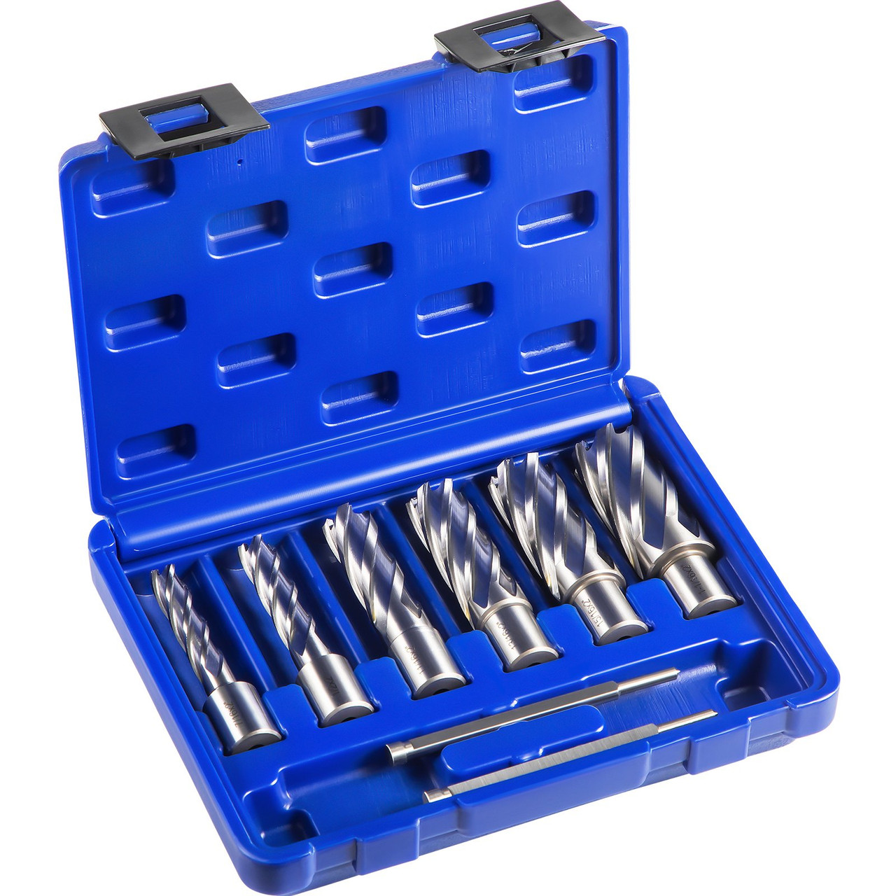 HSS Annular Cutter Magnetic Drill Set 6 PCS 3/4" Weldon Shank 2" in Depth