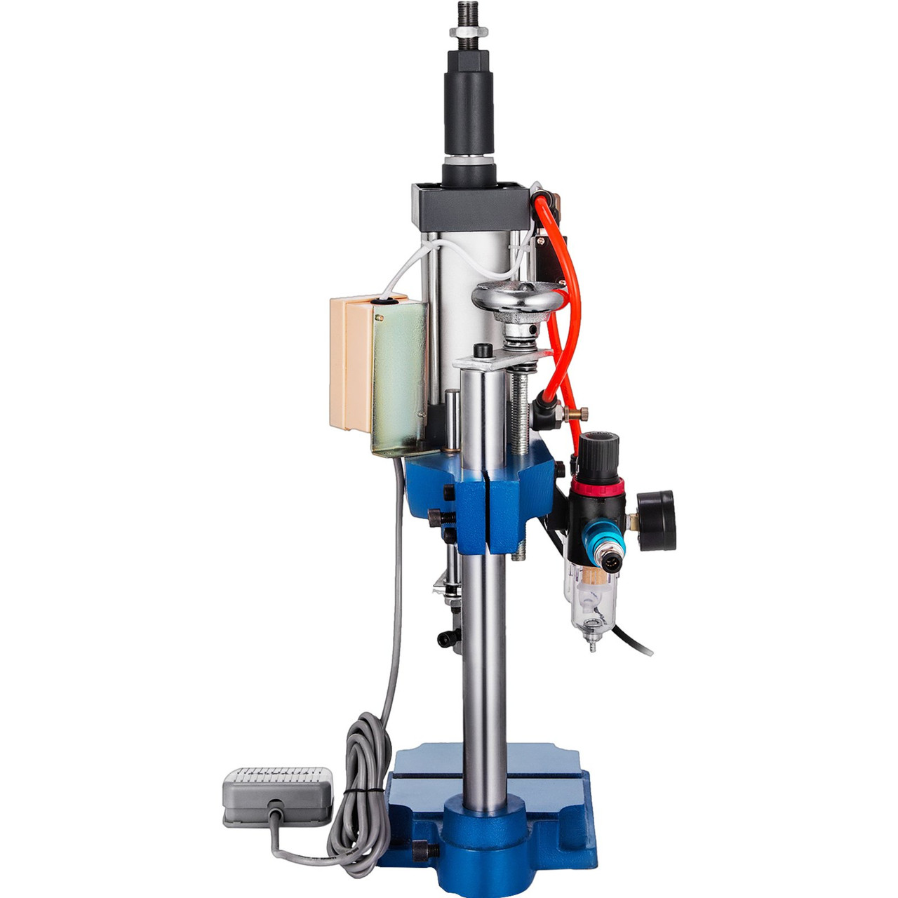 200kg Vertical Pneumatic Punch Press Machine 110v Mute Operation 16mm Die Hole