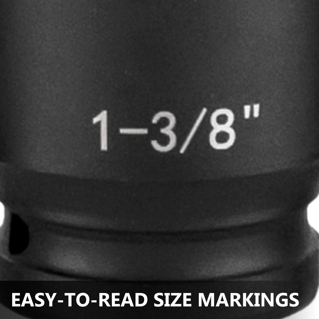 Impact Socket Set 3/4 Inches 27 Piece Standard Impact Sockets, Socket Assortment, 3/4 Inches Drive Socket Set Impact Standard SAE (7/8 Inches to 2 Inches) & Metric Sizes (22 mm-50 mm)