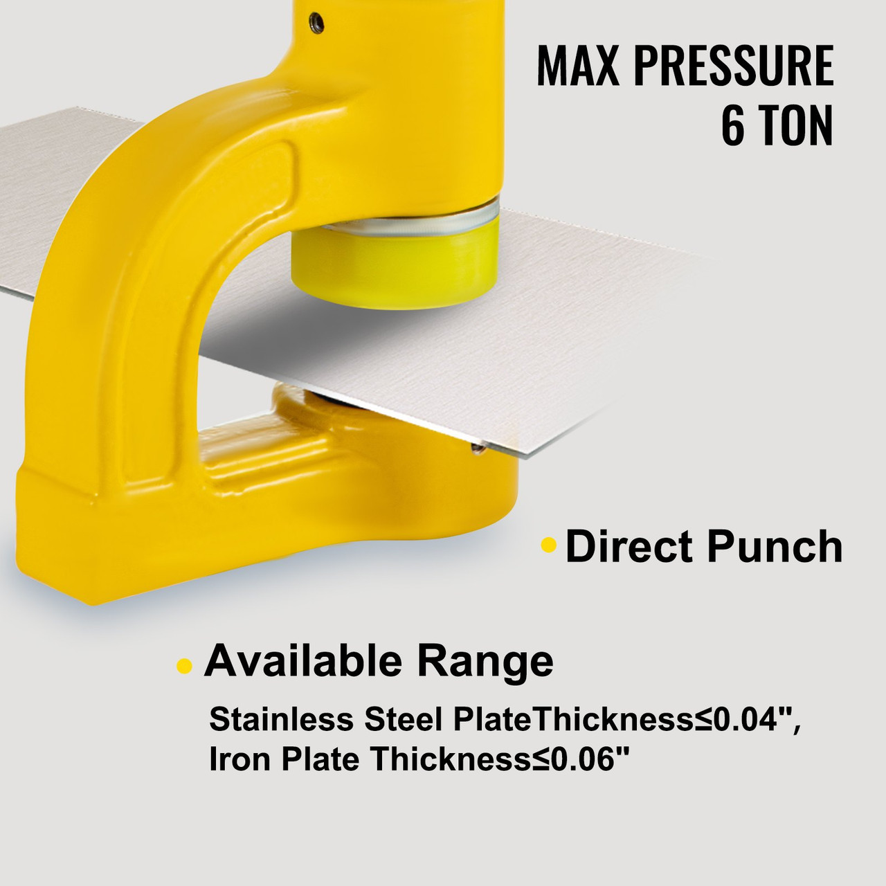 6 Hole Punch,Hole Puncher 6 Hole Spacing,Portable Anti Slip Adjusta