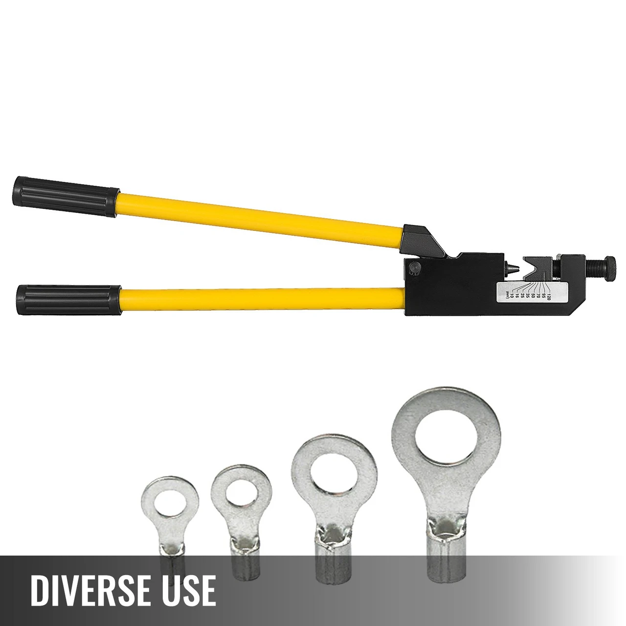 Kh-150 Large Gauge Ring Terminal Crimper 24" Wire Crimping Tool 8awg-250mcm