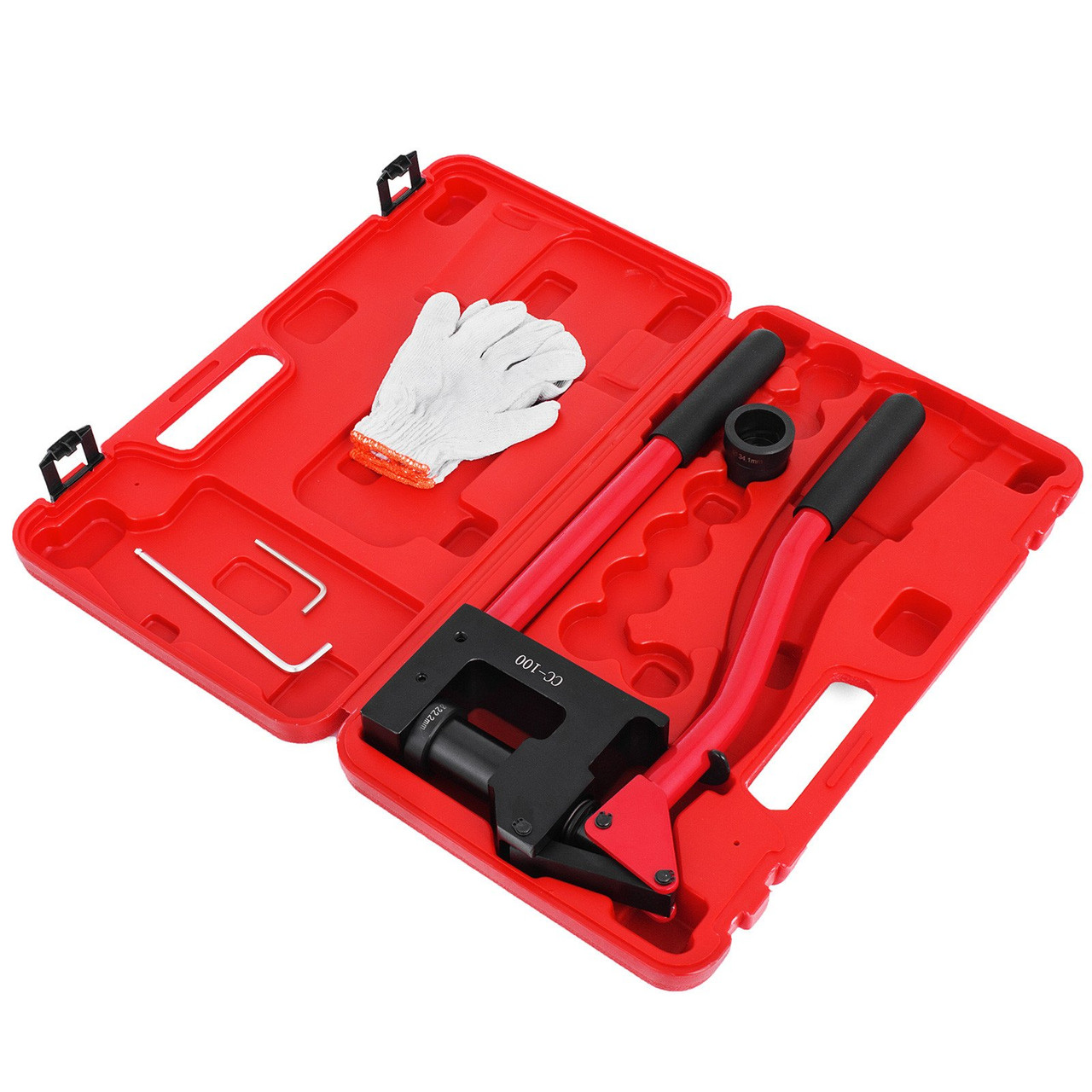 Manual Lever Sheet Metal Stud Punch Corrosion Resistance Puncher Alloy Steel